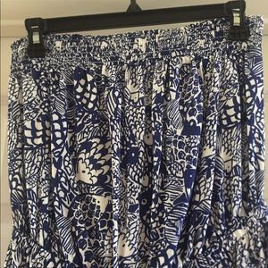 Lilly Pulitzer for Target blue/white romper, M